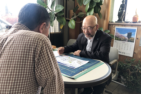 代表・浅野博による対応